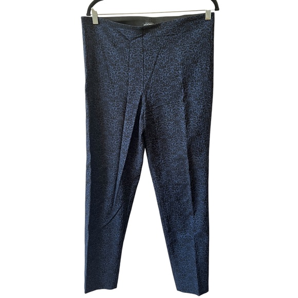 EQUESTRIAN BRAND PANTS 12 STRETCH NYLON PULL ON FITTED CASUAL SPORTY VTG VIBE - Picture 1 of 10